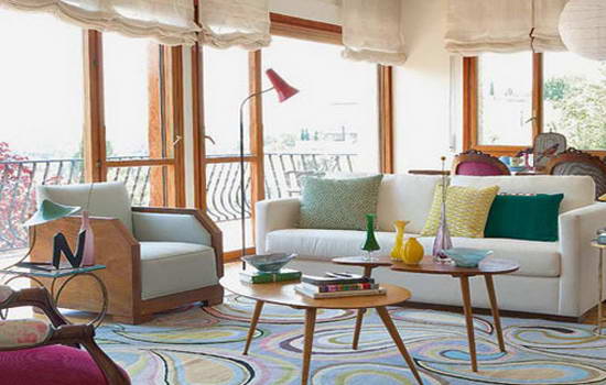 家居色彩裝飾彩色家飾清爽美家