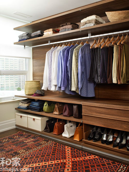 做時尚伊人多款獨立式衣帽間設(shè)計