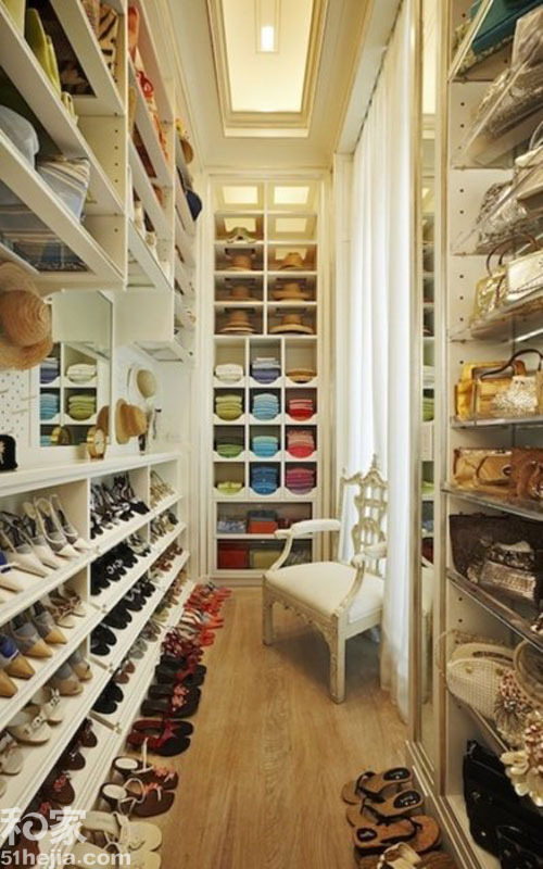 做時尚伊人多款獨立式衣帽間設計