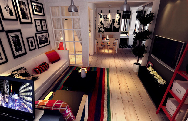 家裝寶典80后時尚婚房設計