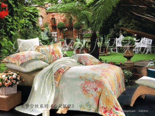 凡語家紡行業首創美伊寧絲系列