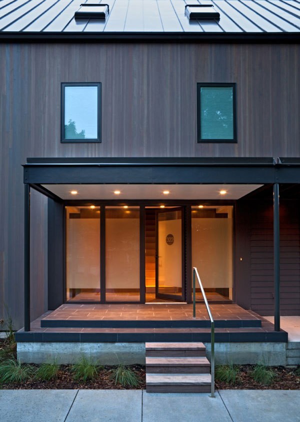 優雅的現代家庭極簡室內裝飾