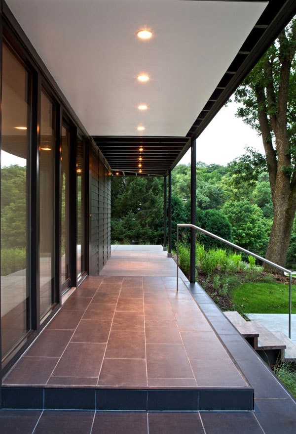 優雅的現代家庭極簡室內裝飾