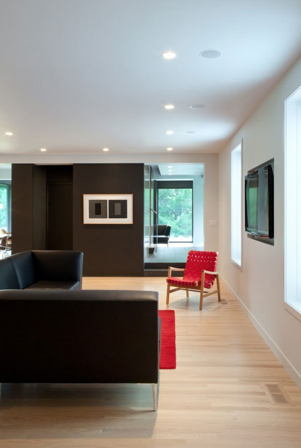 優(yōu)雅的現(xiàn)代家庭極簡室內(nèi)裝飾