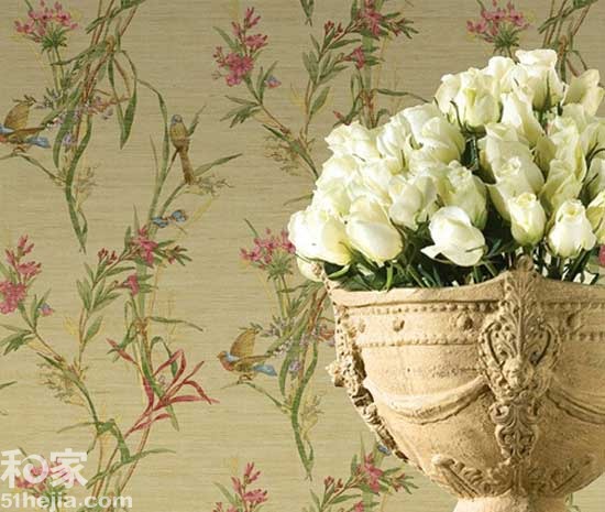 15款碎花壁紙體驗清爽田園風(下)