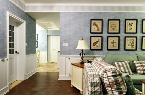 優(yōu)雅大氣89平2居田園混搭家(下)