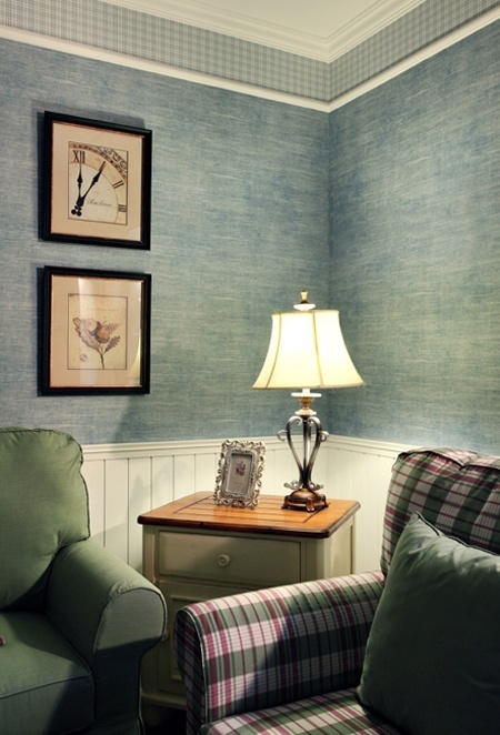 優雅大氣89平2居田園混搭家(上)