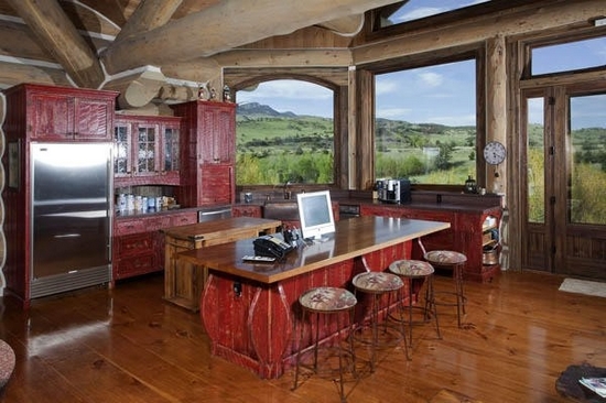 蒙大拿自然保護區大宅欣賞