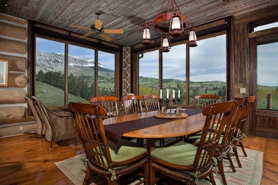 蒙大拿自然保護區大宅欣賞