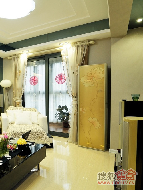 時尚華麗87平甜蜜美艷婚房(2)