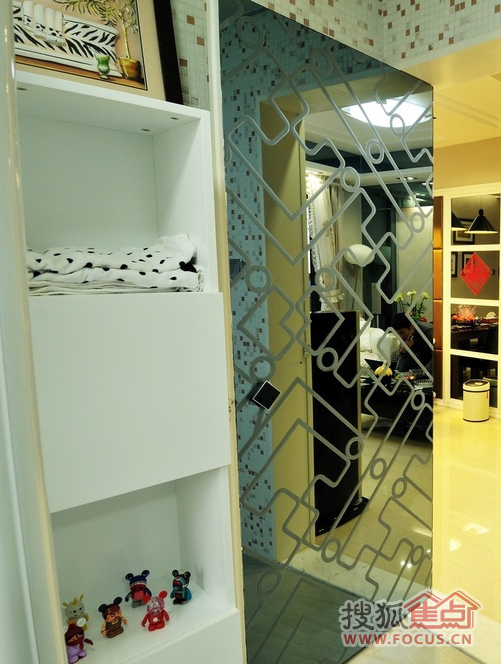 時尚華麗87平甜蜜美艷婚房(2)