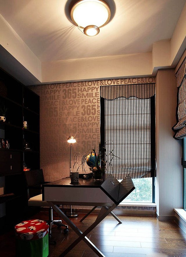 時尚90后婚房開放式寬敞通透的家