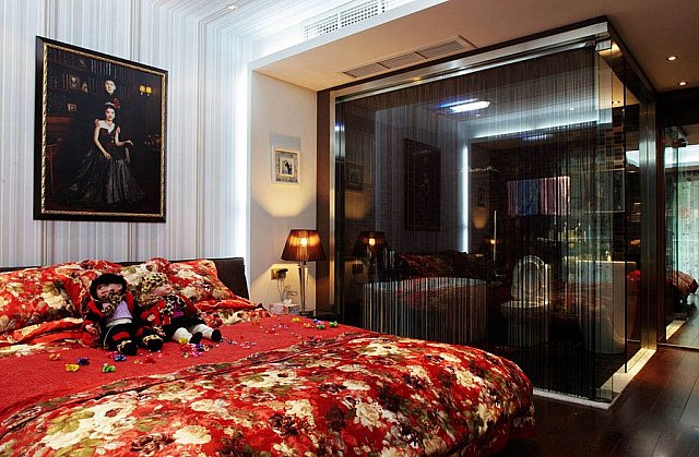 時尚90后婚房開放式寬敞通透的家