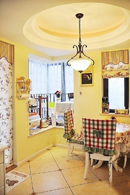 10萬裝45平2居田園風(2)