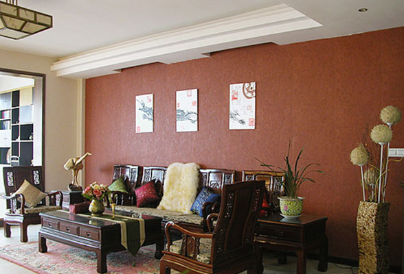 16萬裝282平簡約中式風格美家(3)