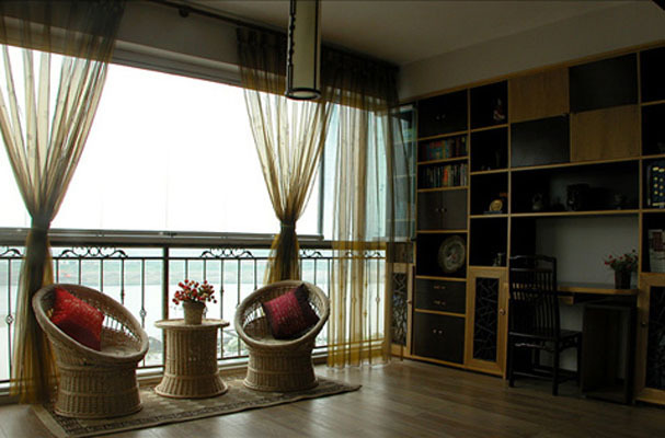 16萬裝282平簡約中式風格美家(3)