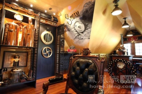 28個(gè)蒸汽朋克風(fēng)格辦公室設(shè)計(jì)(2)