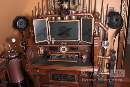 28個蒸汽朋克風格辦公室設計(3)