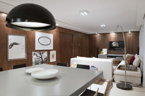 現代簡潔之美巴西精致公寓賞(上)