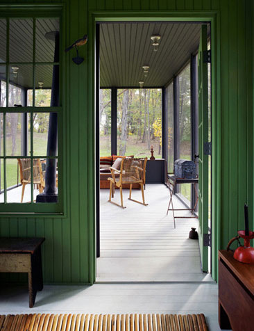 色彩巧搭打造紐約清新度假屋(上)