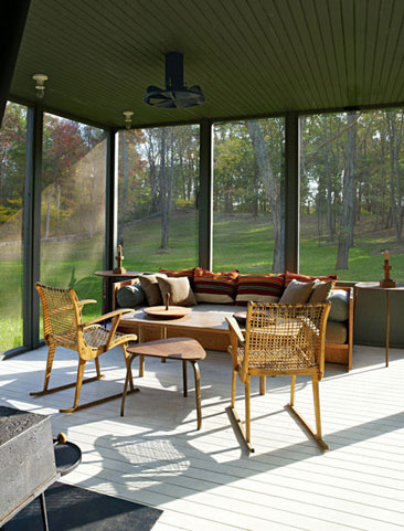 色彩巧搭打造紐約清新度假屋(上)