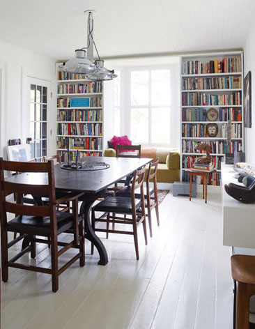 色彩巧搭打造紐約清新度假屋(上)