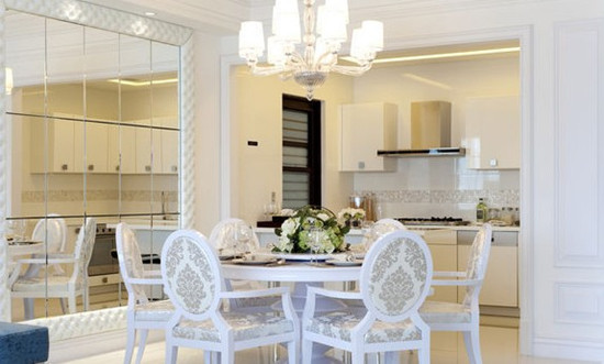 凈白明亮13萬設計清爽110平新房