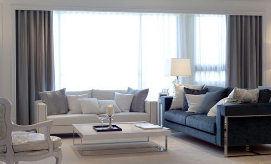 凈白明亮13萬設計清爽110平新房