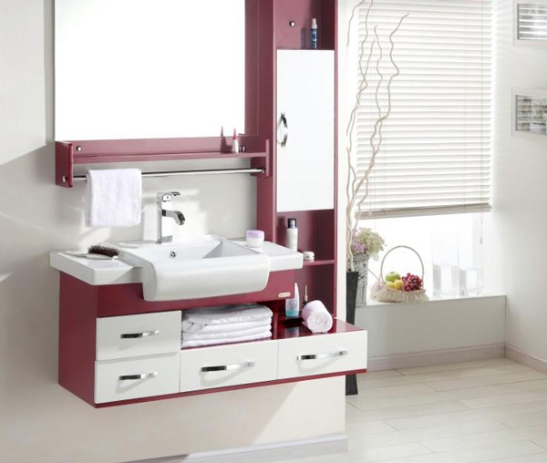 39款時尚浴室柜鑒賞(3)