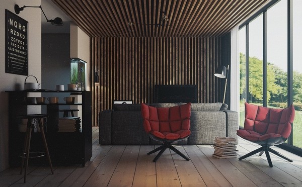 可愛(ài)家居讀書(shū)角為心搭溫暖角落(上)