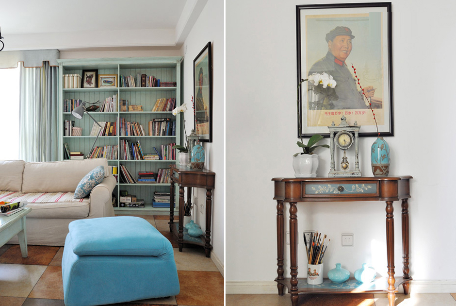 "舊"搭配帶出新鮮地中海風格家