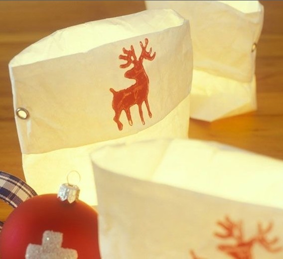 可愛馴鹿裝點圣誕家