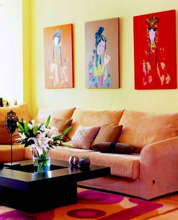 活色生香時(shí)尚東南亞小戶型