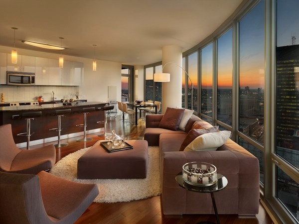 時尚與實用并重多元化客廳(1)