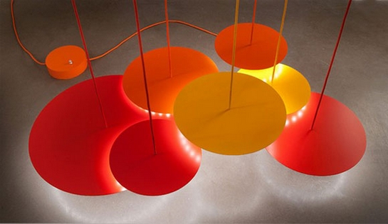 荷塘月色—枝形垂燈