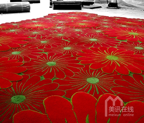 花飾地毯