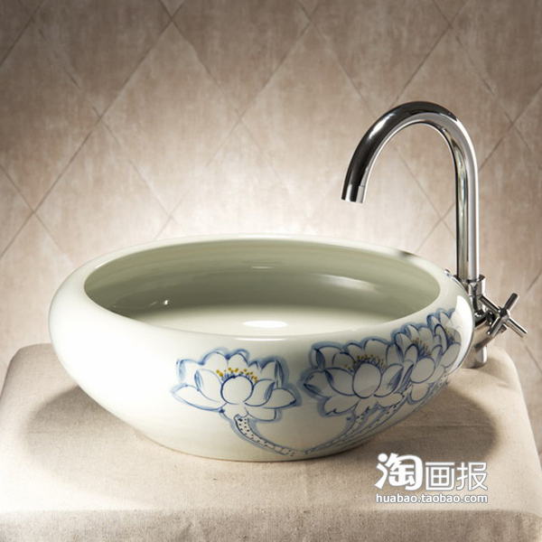 藝術攜手時尚大氣洗手臺