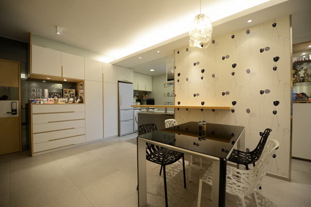 香港的極簡主義公寓