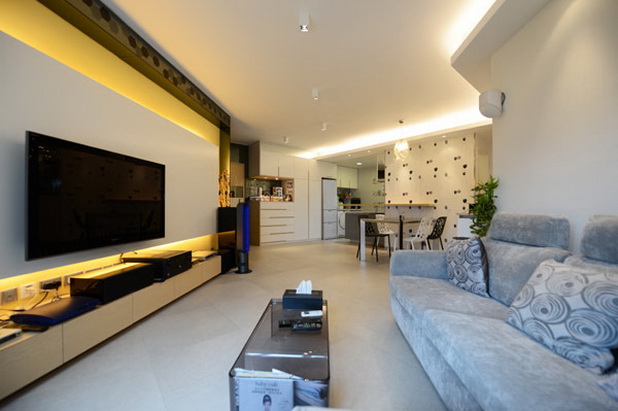 香港的極簡主義公寓