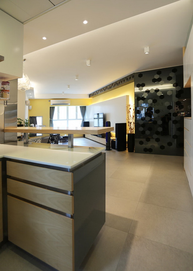 香港的極簡主義公寓