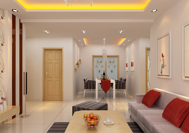 融入中國元素大紅打造現代個性家