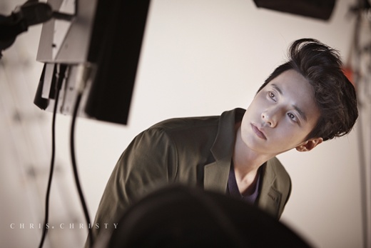 元斌金敏喜寫真拍攝現場照曝光