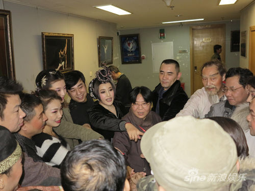 劉曉慶"風華絕代"回京李瑞英捧場