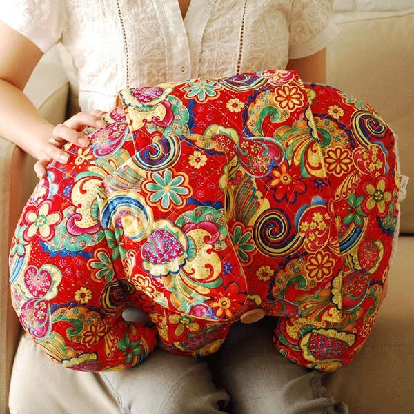 別致紅色家飾點亮新春色彩(2)