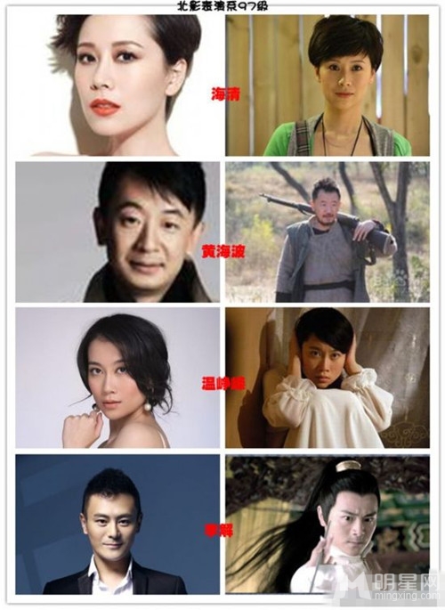 金巧巧蔣勤勤盤點娛樂圈的同班同學