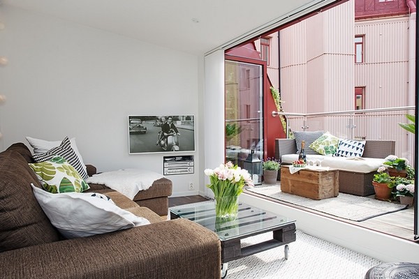 清新淡雅的瑞典哥德堡氣質(zhì)公寓