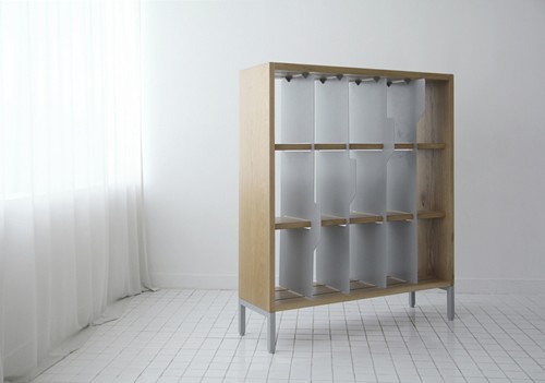 “TAB”滑動書柜