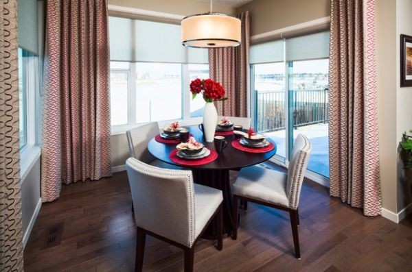 窗簾與玻璃滑門一道亮麗的風景線(3)