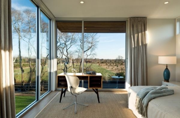 窗簾與玻璃滑門一道亮麗的風景線(3)