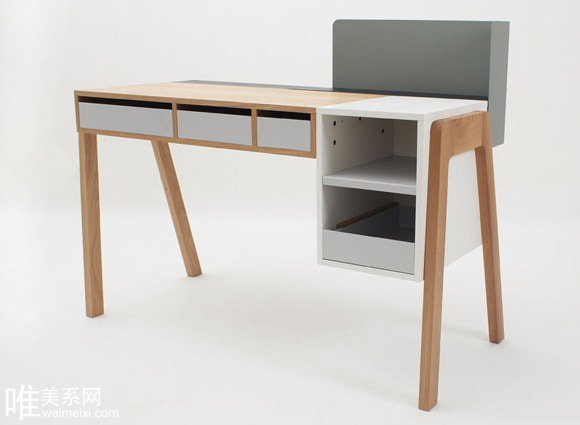 模塊化辦工桌創意簡潔設計